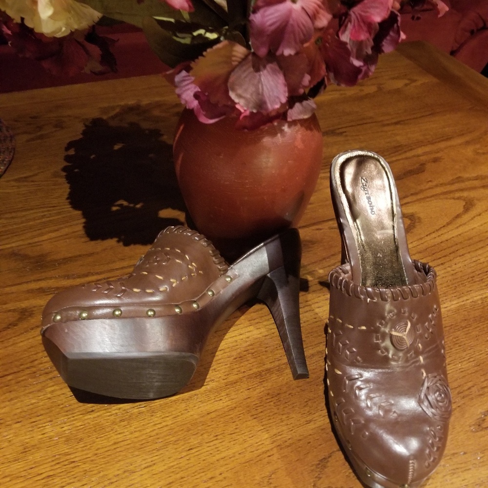 Zigi soho new platform mule's!